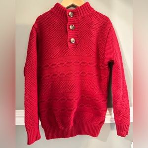 Cat & Jack Sherpa Collared Sweater
